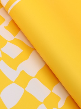 Пленка флористическая для цветов, жёлтая, 57×57 см