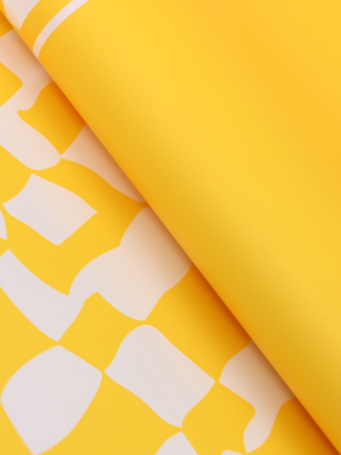 Пленка флористическая для цветов, жёлтая, 57×57 см