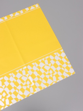 Пленка флористическая для цветов, жёлтая, 57×57 см  (артикул 10949583)  большой выбор товаров оптом и в розницу по низким ценам с доставкой