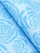 Пленка флористическая для цветов, «Цветы», голубая, 57×57 см  (артикул 10949585)  большой выбор товаров оптом и в розницу по низким ценам с доставкой