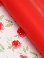 Пленка для цветов, "Цветы", красная, 57х57 см  (артикул 10949609)  большой выбор товаров оптом и в розницу по низким ценам с доставкой