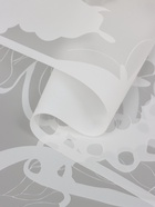 Пленка для цветов и букетов «Бабочки», белая, матовая, 57×57 см  (артикул 10949611)  большой выбор товаров оптом и в розницу по низким ценам с доставкой