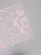 Пленка флористическая для цветов «Бабочки», розовая, 57×57 см  (артикул 10949612)  большой выбор товаров оптом и в розницу по низким ценам с доставкой