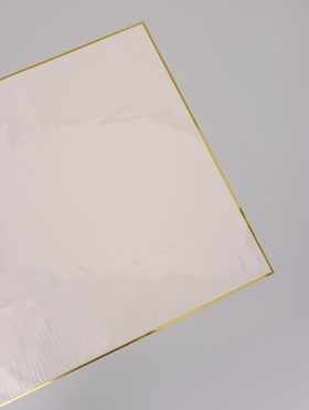 Пленка для цветов, «Кайма с тиснением», пудра, 57×57 см  (артикул 10949615)  большой выбор товаров оптом и в розницу по низким ценам с доставкой