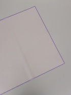 Пленка для цветов и букетов «Полупрозрачная кайма», нежная сирень, 57×57 см - фото 121983624