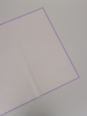 Пленка для цветов и букетов «Полупрозрачная кайма», нежная сирень, 57×57 см  (артикул 10949622)  большой выбор товаров оптом и в розницу по низким ценам с доставкой