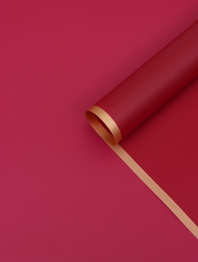 Пленка для цветов, «Бронзовая полоса», бордовая, 57×57 см  (артикул 10949626)  большой выбор товаров оптом и в розницу по низким ценам с доставкой