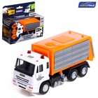 УЦЕНКА АВТОГРАД Грузовик металлический КАМАЗ Город, 1:54, инерция 10991268