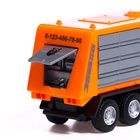 УЦЕНКА АВТОГРАД Грузовик металлический КАМАЗ Город, 1:54, инерция 10991268