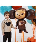 Воздушный шар фольгированный 33" «Чебурашка» - Фото 2