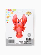 Воздушный шар фольгированный 38" «Лобстер»  (артикул 10986625)  большой выбор товаров оптом и в розницу по низким ценам с доставкой