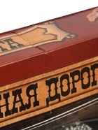 УЦЕНКА СКОРЫЙ ПОЕЗД железная дорога "Паровоз" + 3 вагона, 17 деталей, путь 325см №SL-1822А - Фото 9