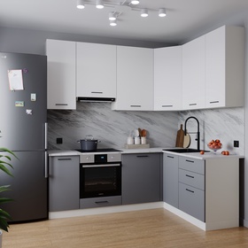 Кухонный гарнитур 2200х1600 мм ЭЛЕГАНЦИЯ столешница Лавант 38мм
