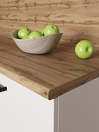 Кухонный гарнитур угловой «МУССОН», 2400×1600 мм, цвет жемчуг/муссон дуб Вотан - Фото 3