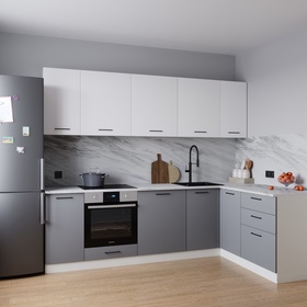 Кухонный гарнитур 2600х1600 мм ЭЛЕГАНЦИЯ столешница Лавант 38мм