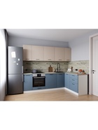 Кухонный гарнитур 2600х1600 мм ФЬЮЖН столешница Сосна осло 38мм 10991399