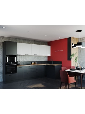 {{photo.Alt || photo.Description || 'Кухонный гарнитур 3200х1400 мм ВЕГАС столешница Вотан 26мм'}}