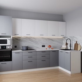 Кухонный гарнитур 3200х1400 мм ЭЛЕГАНЦИЯ столешница Лавант 38мм