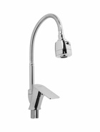 Смеситель для кухни VADOOM V843803, с гибким изливом, корпус цинк - Фото 1