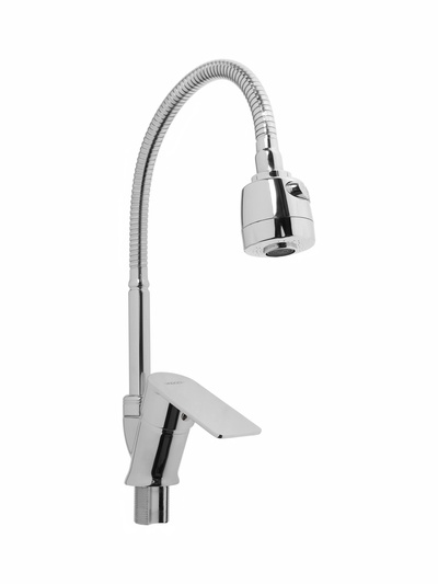 Смеситель для кухни VADOOM V843803, с гибким изливом, корпус цинк