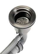 Мойка кухонная AFLORN AF94545, нержавеющая сталь, круглая, 45 см - Фото 8