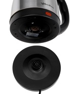 Чайник электрический SAKURA Happy panda HP-2134, 1.8 л, 1800 Вт, металл, серый - Фото 7