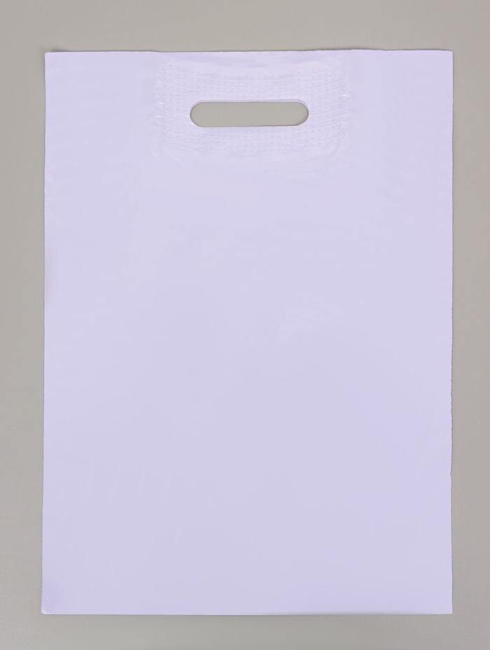 Пакет полиэтиленовый с вырубной ручкой, лавандовый 30×40 см, 30 мкм - Фото 1