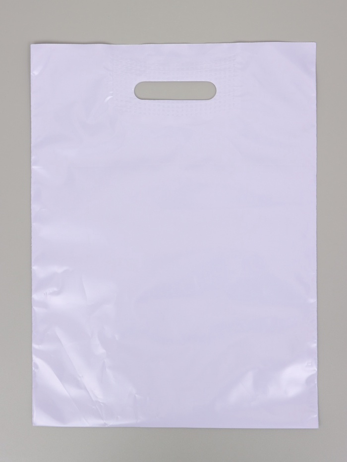Пакет полиэтиленовый с вырубной ручкой, лавандовый 30×40 см, 50 мкм - Фото 1