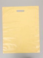 Пакет полиэтиленовый с вырубной ручкой, молочный 40х50 см, 60 мкм  (артикул 10958433)  большой выбор товаров оптом и в розницу по низким ценам с доставкой