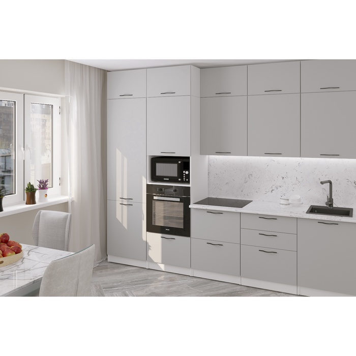 УЦЕНКА Кухонный гарнитур Шелли экстра 3 3000 мм - Фото 1