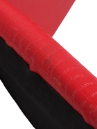 УЦЕНКА Стул "ВОЛНА" Серебро/красная рептилия - Фото 3