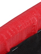 УЦЕНКА Стул "ВОЛНА" Серебро/красная рептилия - Фото 5