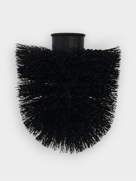 Насадка для ёршика, 7.5×8.5 см, полипропилен, чёрная