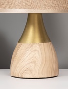 УЦЕНКА Настольная лампа "Вуд" E14 40 Вт коричневый 20х20х31 см RISALUX 10991532