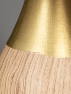 УЦЕНКА Настольная лампа "Вуд" E14 40 Вт коричневый 20х20х31 см RISALUX 10991532