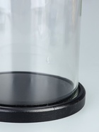 УЦЕНКА Стеклянный купол-клош с шариком на подставке «Родрик», 29×15 см, стекло, черный - Фото 2