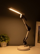 УЦЕНКА Настольная лампа RISALUX «Сигма», LED, 5 Вт, 3000-6000К, струбцина, белая, 22.5×4×55 см - Фото 3