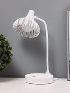 УЦЕНКА Настольная лампа «Санди», LED, 4 Вт, USB, АКБ, белая, 11.7×14.5×18 см - Фото 1