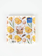 Салфетки бумажные пасхальные «Цыплята», 3 слоя, 33х33, 20 шт  (артикул 10953823)  большой выбор товаров оптом и в розницу по низким ценам с доставкой