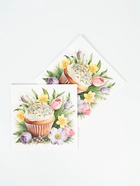 Салфетки бумажные пасхальные «Весенний кекс», 3 слоя, 33×33, 20 шт.  (артикул 10953824)  большой выбор товаров оптом и в розницу по низким ценам с доставкой