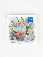 Салфетки бумажные пасхальные «Весенний кекс», 3 слоя, 33×33, 20 шт.  (артикул 10953824)  большой выбор товаров оптом и в розницу по низким ценам с доставкой