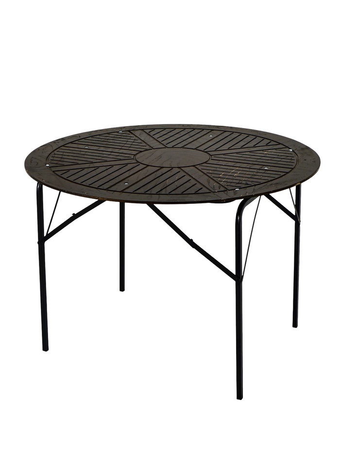 УЦЕНКА Комплект садовой мебели «Бистро» 4 стула и стол круглый - Фото 1