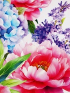 Подставка под горячее «Цветы», 15×15 см  (артикул 10983045)  большой выбор товаров оптом и в розницу по низким ценам с доставкой