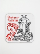 Подставка под горячее «Русский стиль», 15×15 см  (артикул 10983046)  большой выбор товаров оптом и в розницу по низким ценам с доставкой