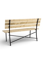 Скамейка деревянная, 140×61.5×89 см, для дачи и сада - Фото 5