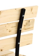 Скамейка деревянная, 140×61.5×89 см, для дачи и сада - Фото 8