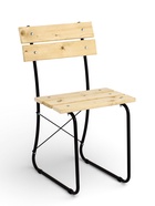 Стул садовый «Кантри», 52×44×82 см, деревянный, для дачи - Фото 2