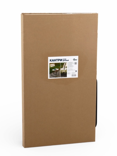 Стул садовый «Кантри», 52×44×82 см, деревянный, для дачи