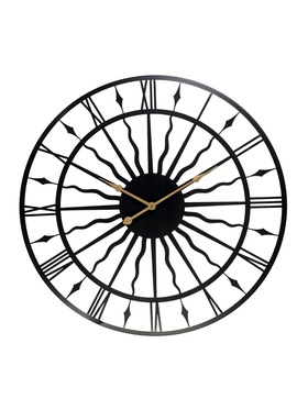 {{photo.Alt || photo.Description || 'УЦЕНКА Часы настенные, серия: Лофт, «Солнце», плавный ход, d=80 см'}}