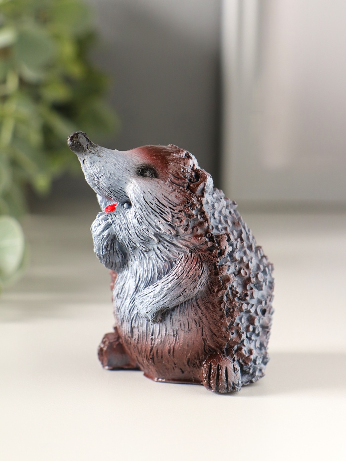 Фигурка «Ёж думает», 7.5×5×6 см - Фото 1